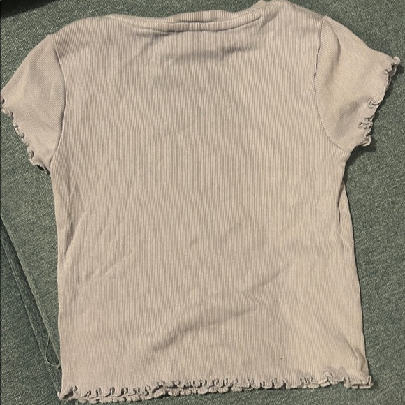 Forever 21 Light Blue Short Sleeve Top - Picture 4 of 4